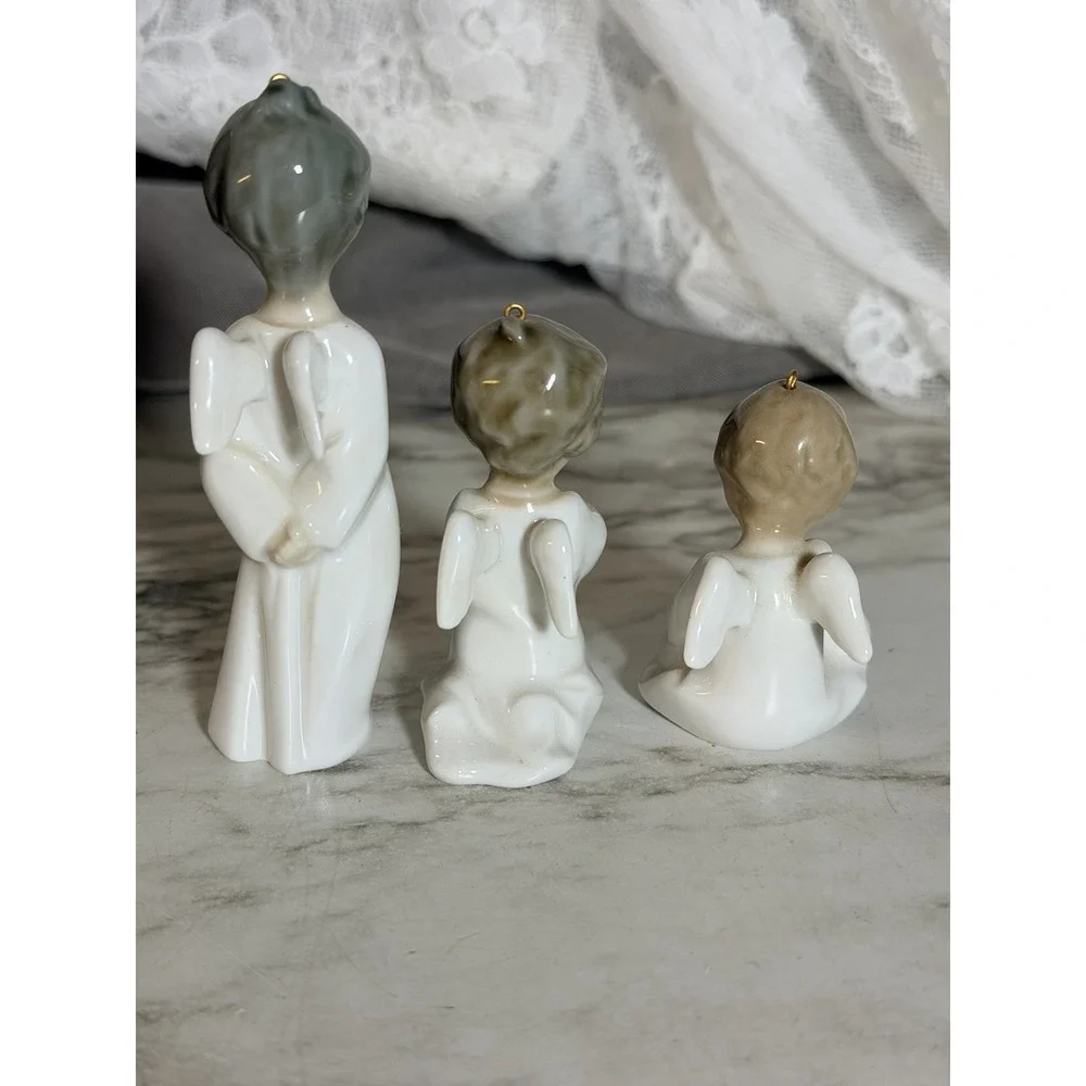 Lladro Miniature Nativity Ornaments 3 Angels (A3155)